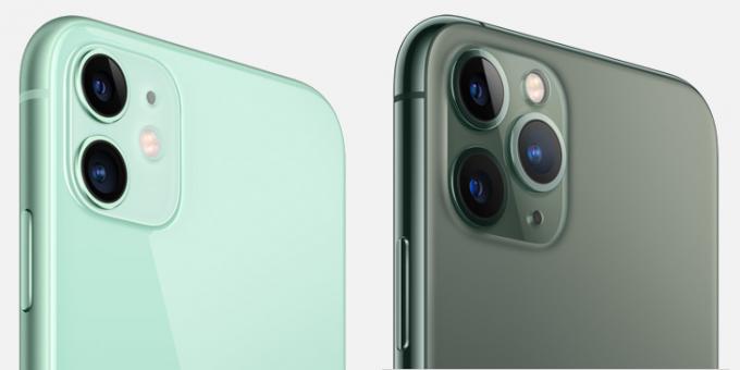 iPhone arasındaki 11 fark: Kamera