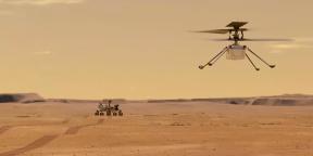 NASA, tarihte ilk kez Mars yüzeyine bir helikopter fırlattı