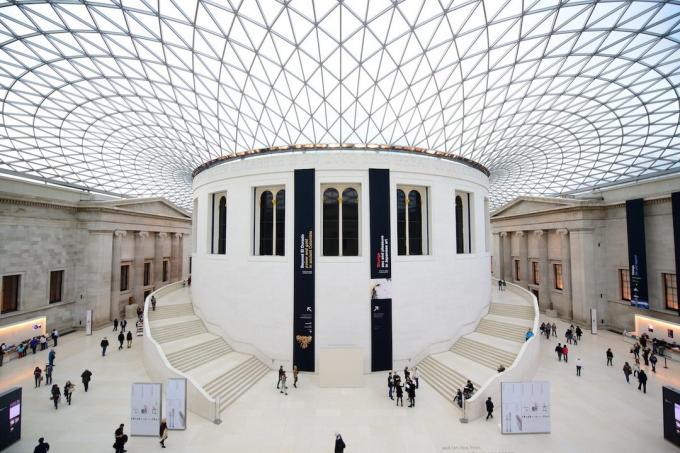 Avrupa mimarisi: Büyük Mahkeme British Museum'da