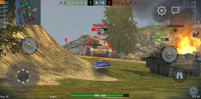 World of Tanks: Blitz oynarken performans