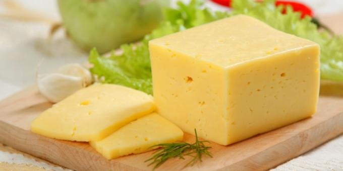 peynir pişirmek için: Sert peynir ev