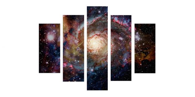 Modüler resim "Galaksilerin Parlaması"