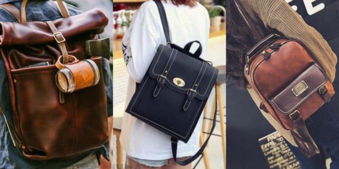 en moda sırt çantaları 2018: Portfolyolar