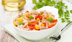 Ton Balığı ve Pirinç Salatası