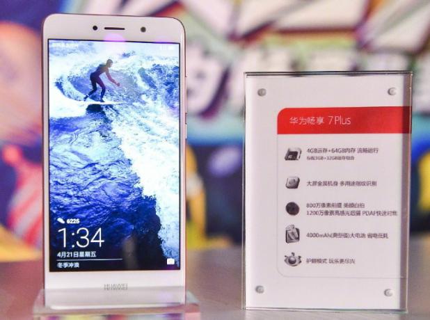 Huawei 7 Enjoy Plus: Bir akıllı telefon görünümünü