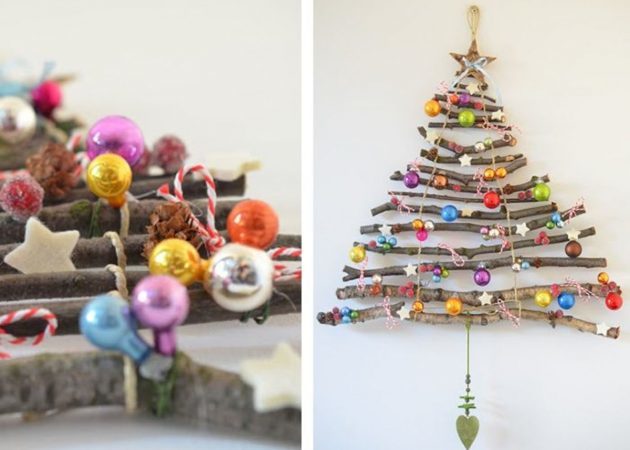 Noel ağacı Dekorasyon: Alternatif
