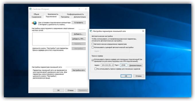 Windows 7 ve üstü bir proxy nasıl yapılandırılır