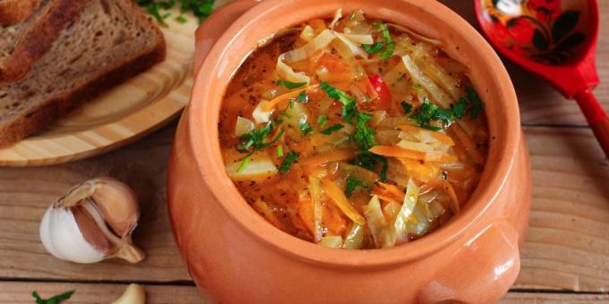 Nasıl etli taze lahana ile lahana çorbası pişirmek için