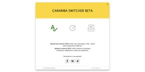 Caramba Switcher düzeni anahtarı MacOS geldi