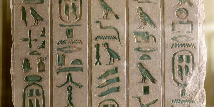 Antik dünya hakkındaki mitler: Mısırlılar hiyerogliflerle yazdı