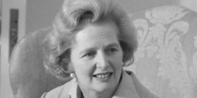 Sabah ritüel: Margaret Thatcher