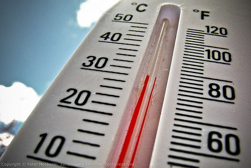 Yaz aylarında ısı, işlemci sıcaklığı izlemek