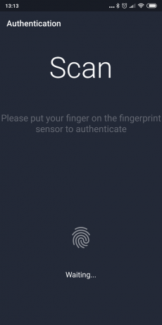DroidID ile parmak izi tarayıcısı ile bir cihaz sahip olacaktır: Dokunmatik Sensör