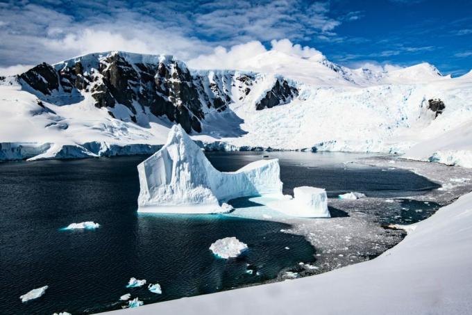 Antarktika'daki buzdağları