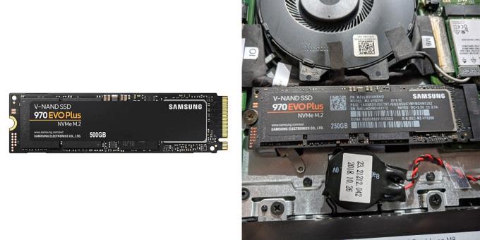 SSD Samsung 970 Evo Artı