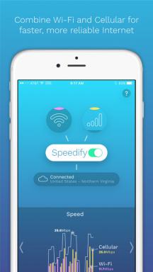 Ek Speedify telefonunuzda interneti hızlandırmak için Wi-Fi ve hücresel ağ birleştirir