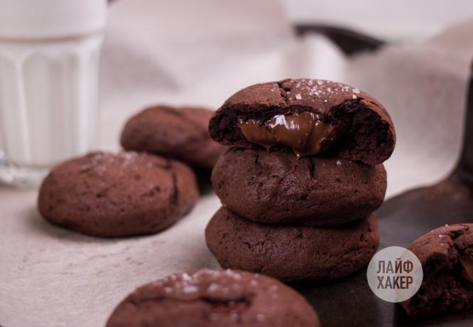kahvaltıda Fikirler: çikolata ile bisküvi yapıştırın - Karaciğer soğuması