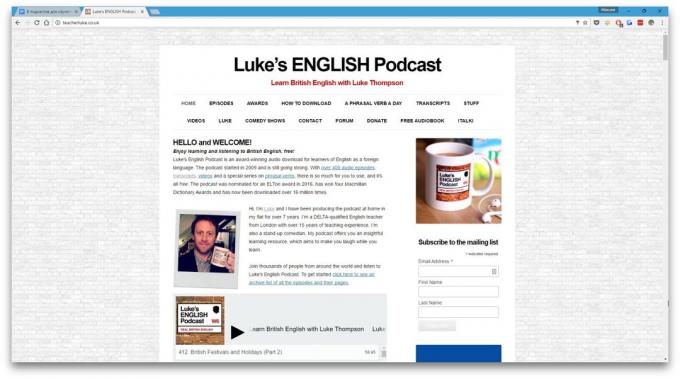 Luke'un İngilizce Podcast: Podcast İngilizce öğrenmek