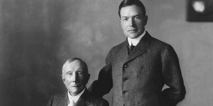 John D. Rockefeller ve oğlu John