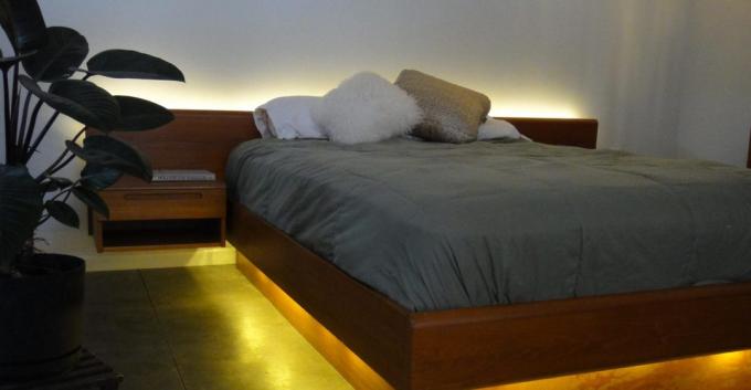 Küçük yatak odası: sıradışı yatak