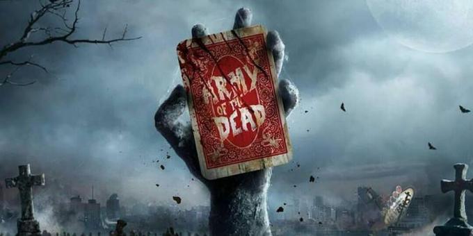 2020 "Army of the Dead" film afişi