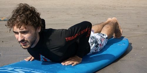 sörf yapmayı öğrenmek için: doğru pozisyon