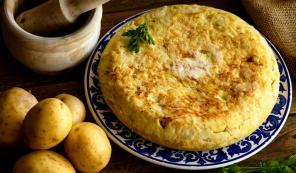 İspanyol patates ve yumurtalı tortilla