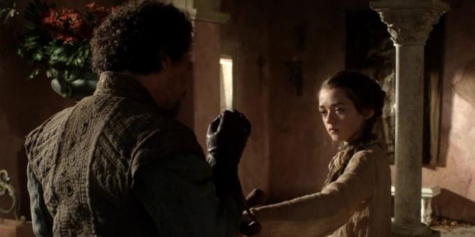 kahraman "Game of Thrones": Arya Stark ve Alabalık Sirio