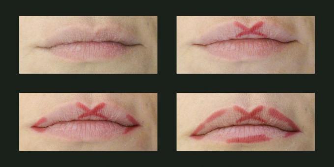 Güzellik Sırları: dudakların kontur çizmek kolay yolu