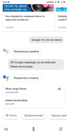 Google Asistan: Çevirmen