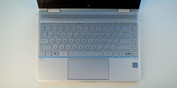 HP Spectre X360: Klavye