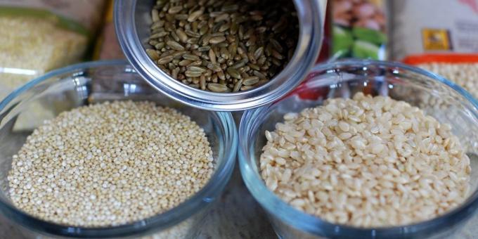 Sağlıklı beslenme: tam tahıllar seçin