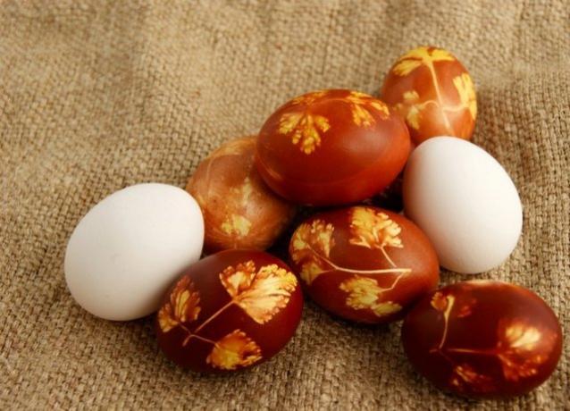 iyi fikirler artı doğal boyalar: bir paskalya yumurtası nasıl yapılır
