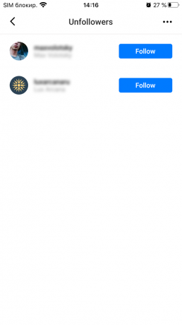 Instagram'da abonelikten kimin çıktığını nasıl öğrenebilirim?