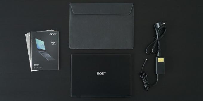 Acer Swift 7: Seçenekler