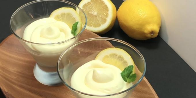 Limon krem ​​mus: limon ile ne pişirmek