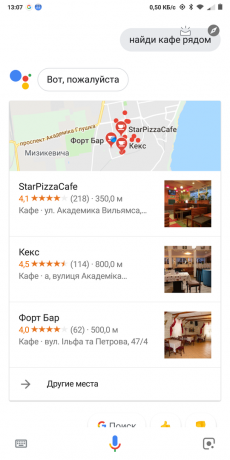 Google Asistan: Arama Kafe