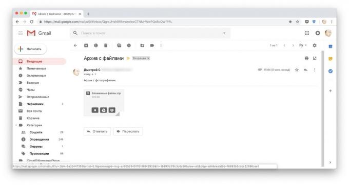 Dropbox dosyaları indirmek için yolları: Gmail eklerini hatırla