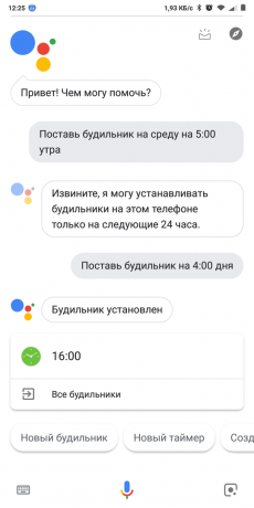 Google Asistan: Çalar Saat