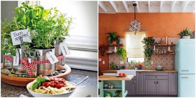 Mutfak: Yeşil odası
