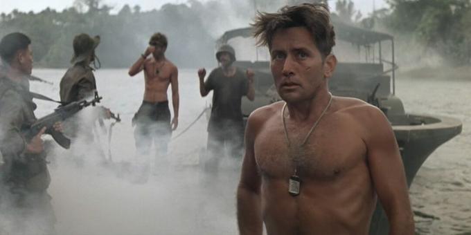 "Apocalypse Now" ormanıyla ilgili filmden bir kare