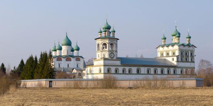 Veliky Novgorod'da gezi: Nikolo-Vyazhishsky Manastırı
