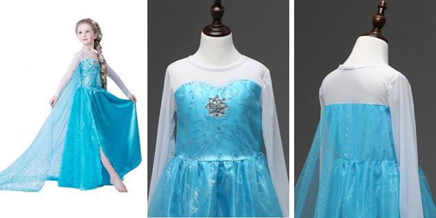 baloya Çocuk giyimleri: Elsa gibi Elbise