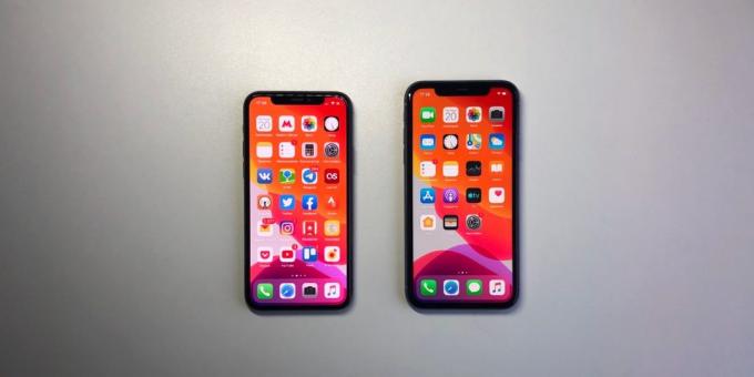 Sol 11 iPhone Pro, sağ - iPhone 11