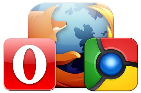 Firefox, Chrome ve Opera için uzantıları