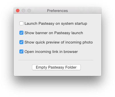 OS X için Pasteasy