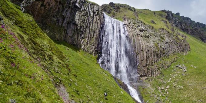 Elbruz içinde dinlendirin: Terskol vadi