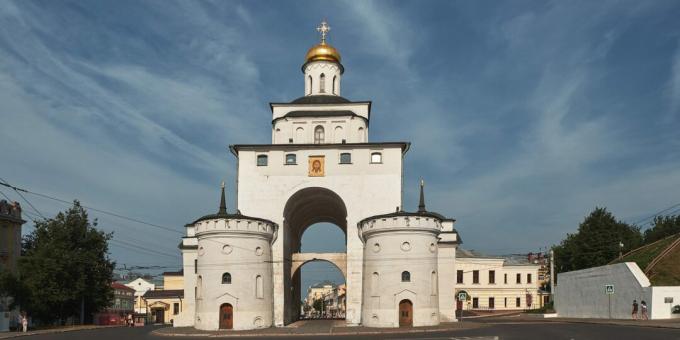Vladimir'in görülecek yerleri: Altın Kapı