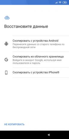 Android için Android veri aktarmak için: aktive olmayan akıllı telefon üzerinde verilerin Restore