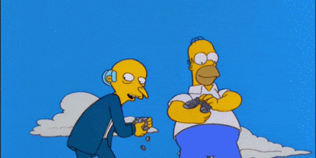 para için Homer Simpson